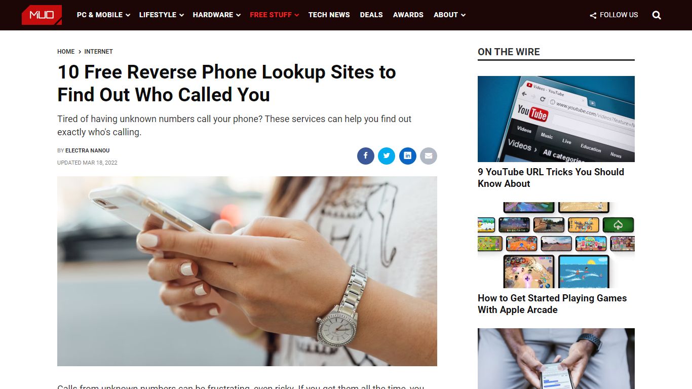 10 Free Reverse Phone Lookup Sites to Find Out Who Called You - MUO